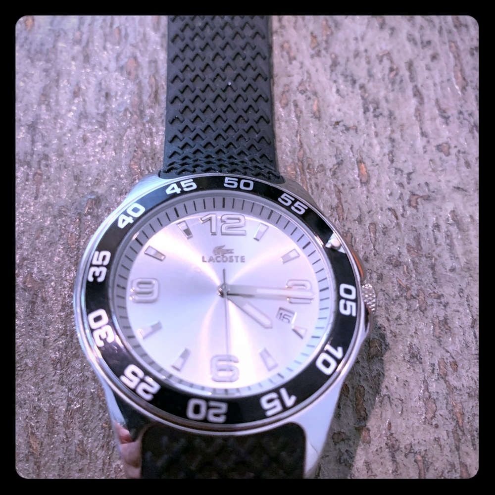 Lacoste watch - never worn.  Brand new.